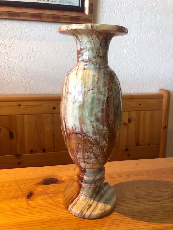Onyx Marmor Vase Kaufen auf Ricardo