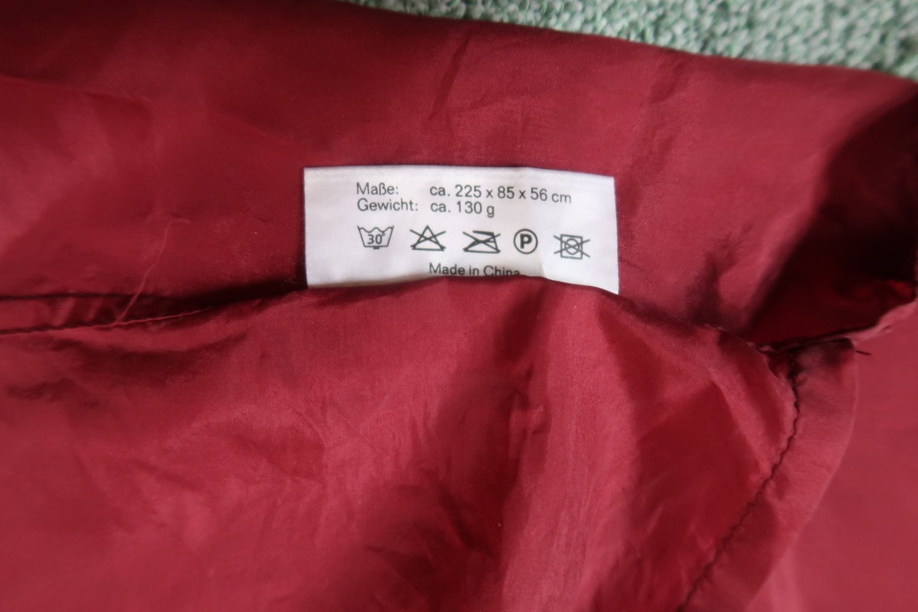 Sacchi a pelo: Seiden-Schlafsack Inlett – Usato da Oberwil BL venduto da verramscher 1