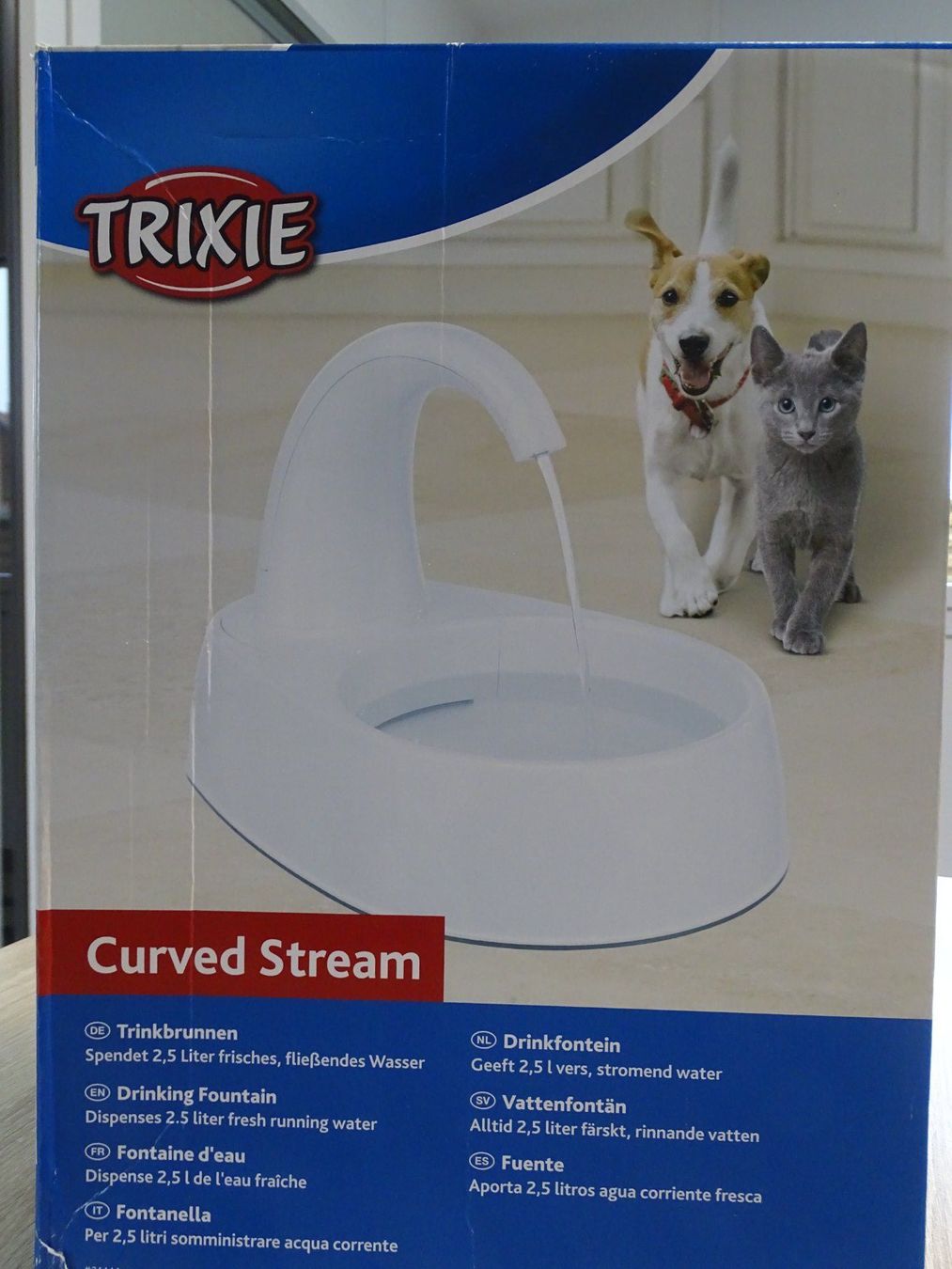 Stagni & Fontane ornamentali: Katze / Hund Trinkbrunnen Trixie – Nuovo (secondo la descrizione) da Obergerlafingen venduto da S-T-S 3