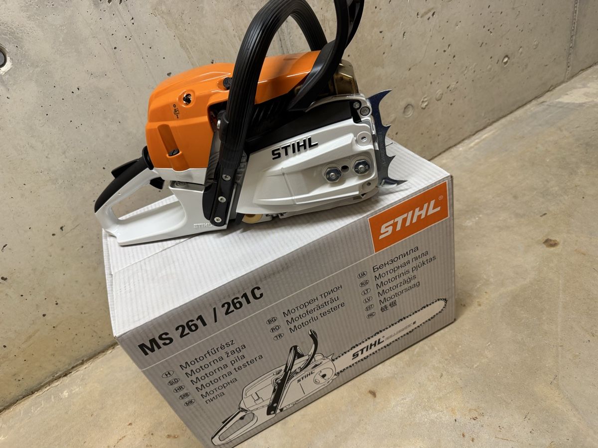 Stihl Tutte le macchine: Tronçonneuse Stihl MS 261 C  – Nuovo e nell'imballaggio originale da Monthey venduto da xar_scp7 5