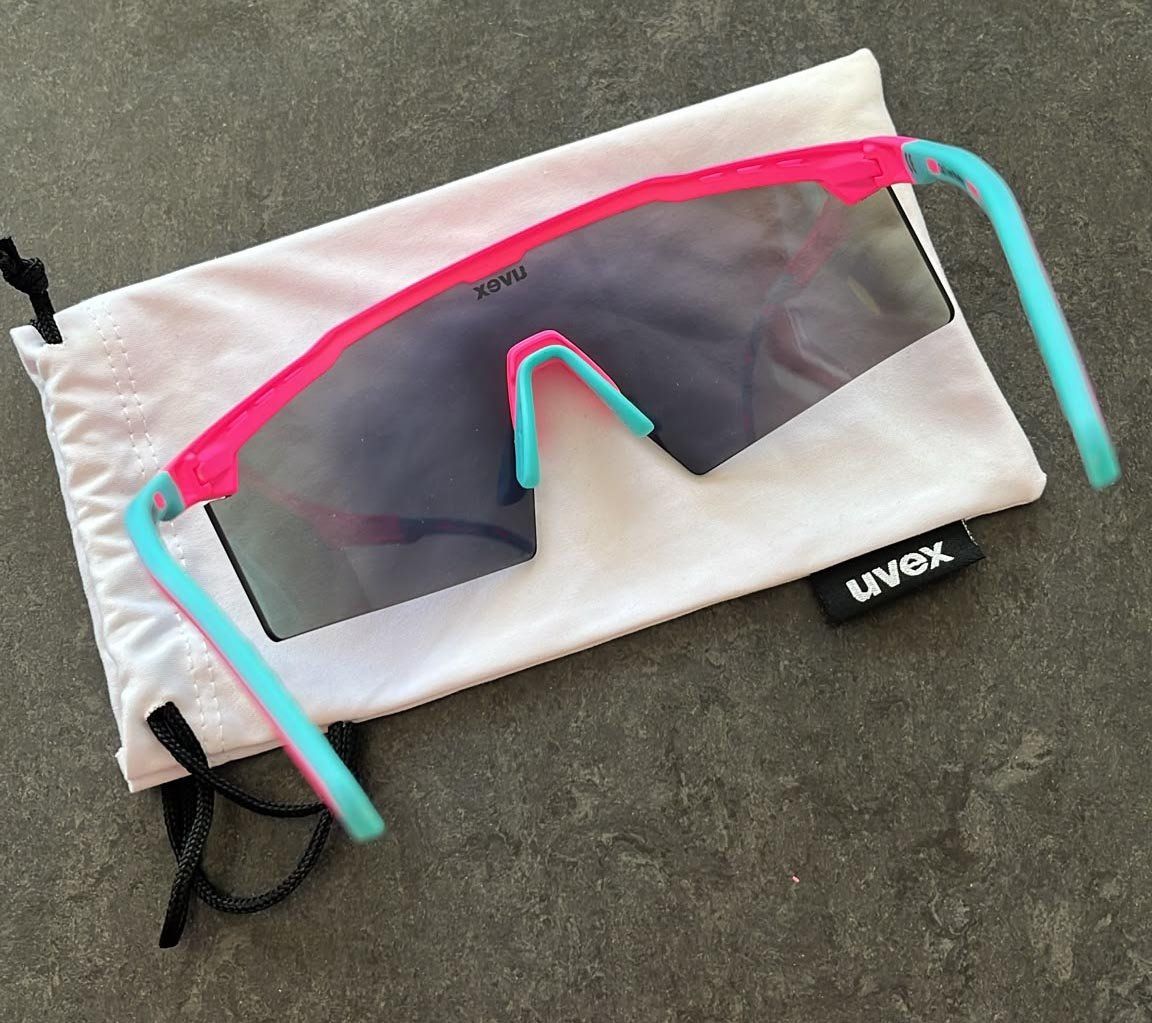 Uvex Lunettes & Verres: UVEX sunglasses flowline mirror blue – D'occasion à Zürich par cmmc 3