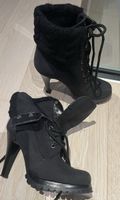 Black High Heel Boots, EU 36