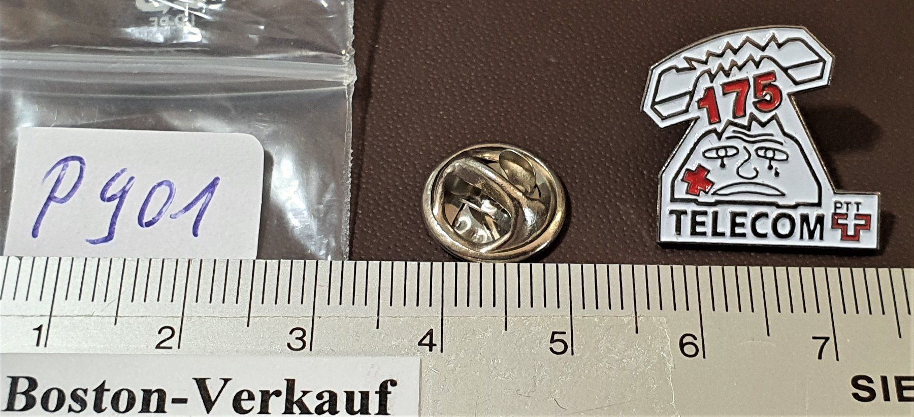 Placchette & Badge: P901 - Pin Post PTT Telecom Sörungsdienst 175 – Usato da Reinach BL venduto da Boston-Verkauf 1