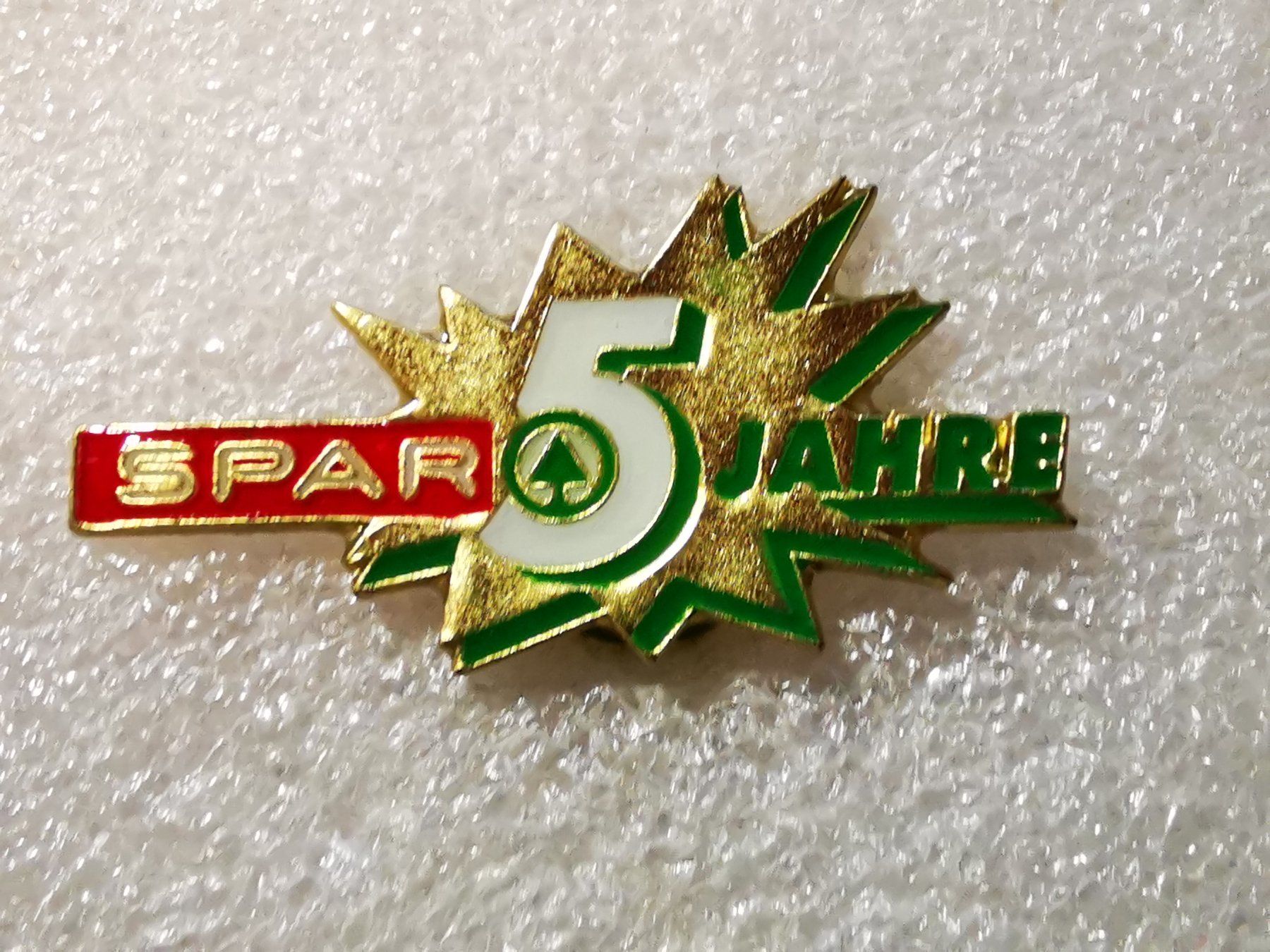 Placchette & Badge: Ansteckpin 174: 5 Jahre Spar – Usato da Oppligen venduto da Pin-Fall-Shop