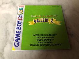 ANLEITUNG FÜR GAME AND WATCH GALLERY 2 GAME BOY COLOR