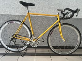 Magni Vintage-Rennrad in Gelb