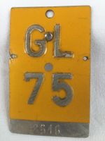 GL 75 - TÖFFLINUMMER - MOFASCHILD - PLAQUE DE MOFA - GL 75