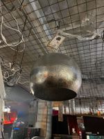 Vintage Hängelampe Metall Industrial