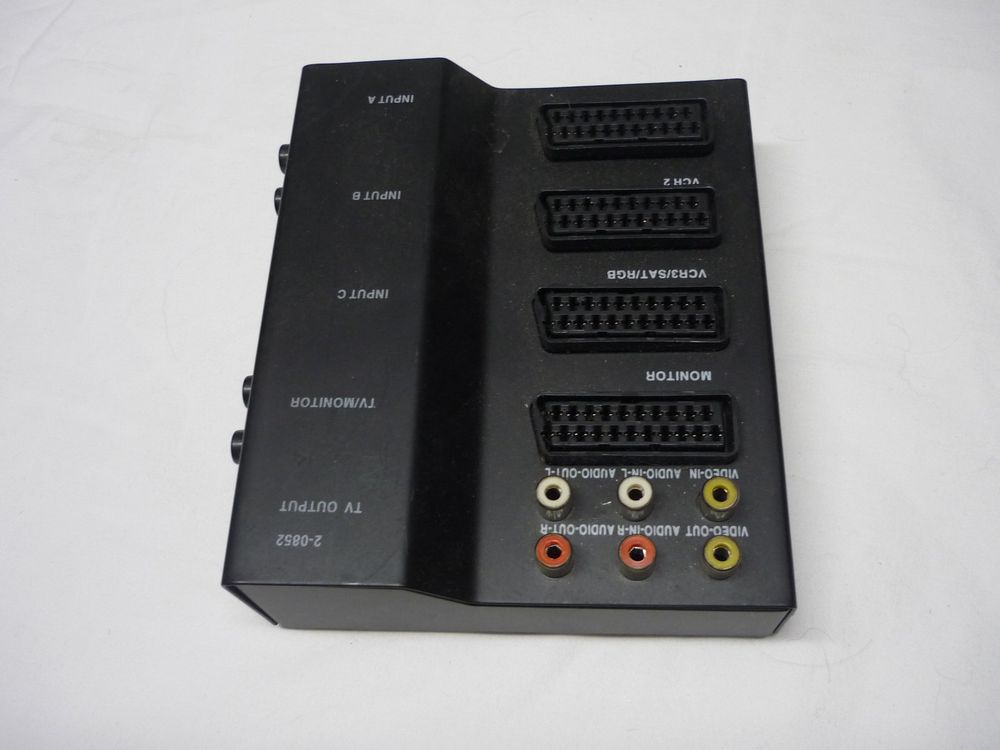 Manual Scart Management VHS DVD TV Video Scart Cinch (Gebraucht) in ...