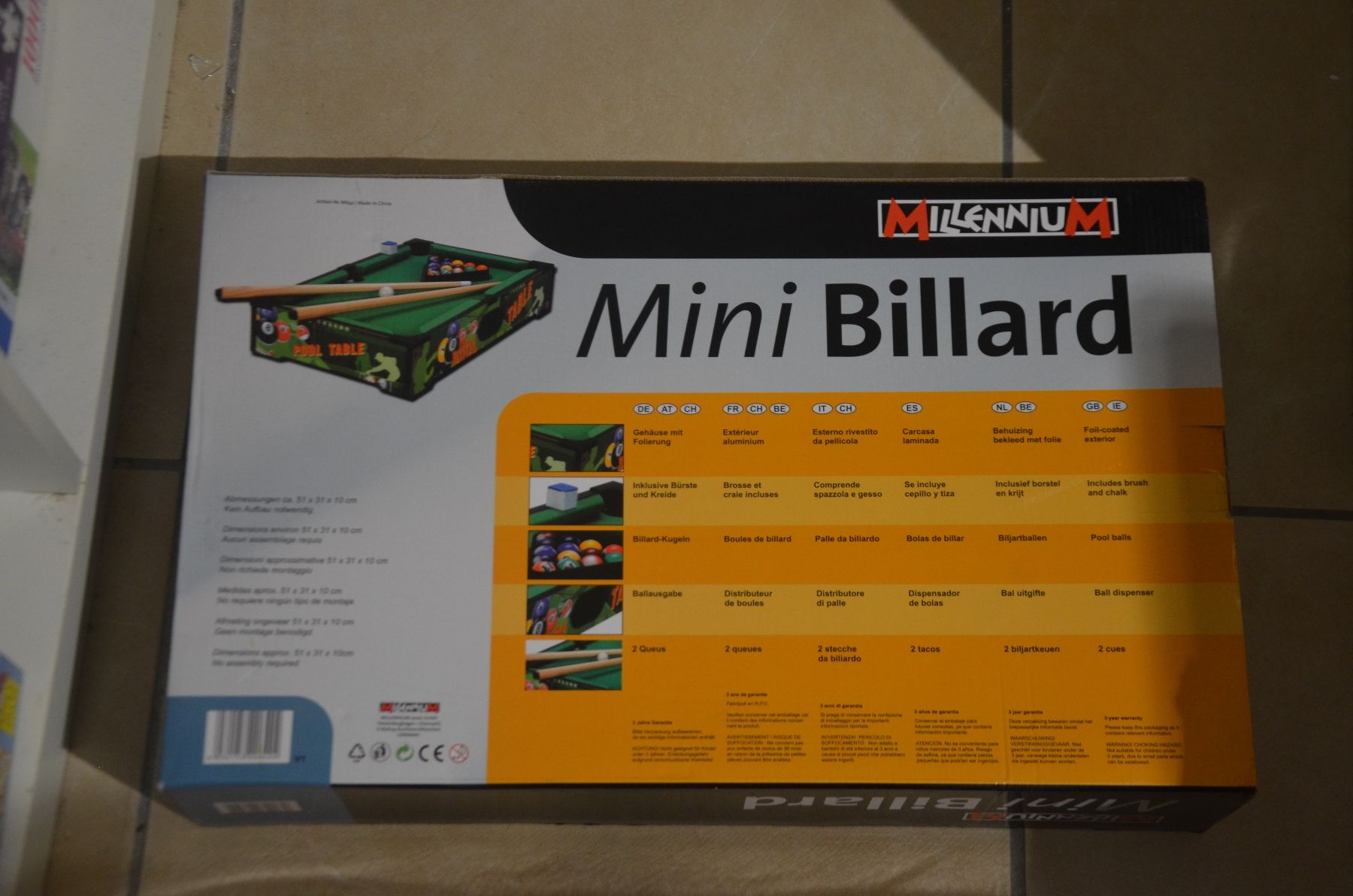 Tavoli da biliardo: MINI BILLARD – Usato da Chiasso venduto da Dolly015 1