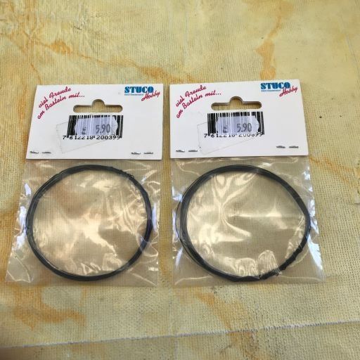 Kit bricolage: LOT EDELDRAHT SCHWARZ 0.4MM – Nuovo e nell'imballaggio originale da Ostermundigen venduto da Kari1937 1
