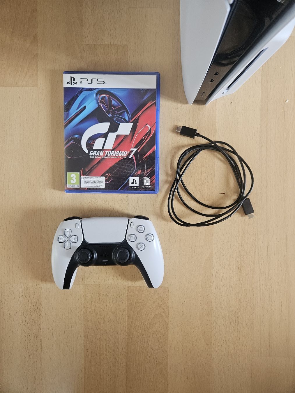 Sony Console: Playstation 5 Slim Disc mit Gran Turismo 7 und Controller – Nuovo (secondo la descrizione) da Bern venduto da jed_bwp9
