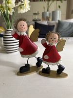 2 Holzengel, Weihnachtsdeko, Vintage, Shabby Chic! (51)