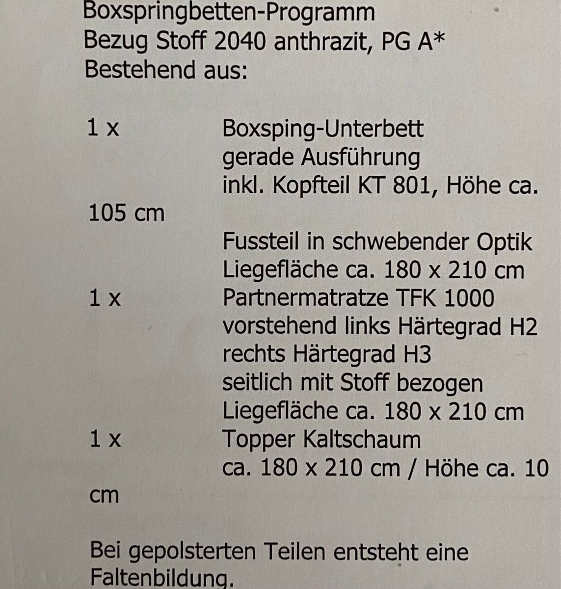 Letti: Boxspringbett von MÖBEL MÄRKI  – Usato da Dietikon venduto da Nieselchen 1