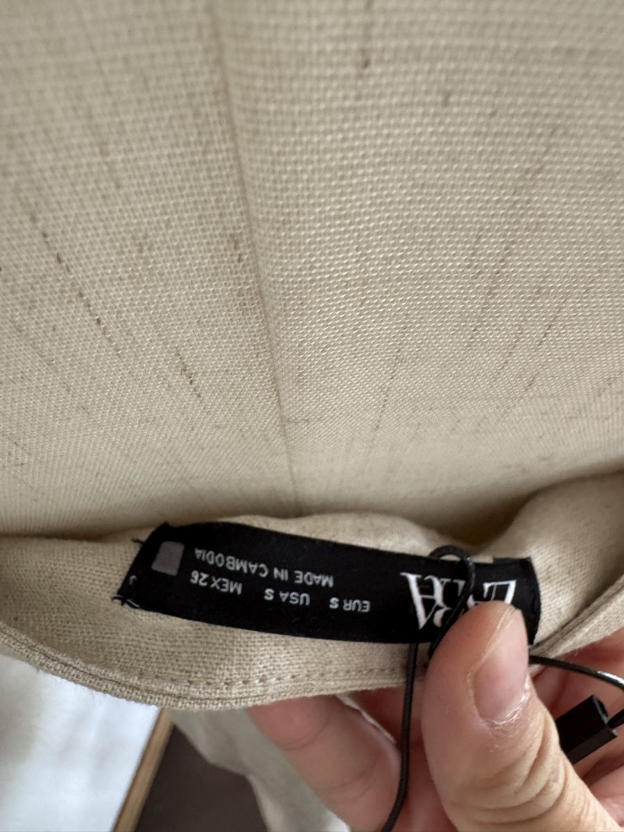 Kleider: Mini-robe en lin/Minikleid aus Leinen Gr.S – Neu (gemäss Beschreibung) aus Veyras von ValClasse 4
