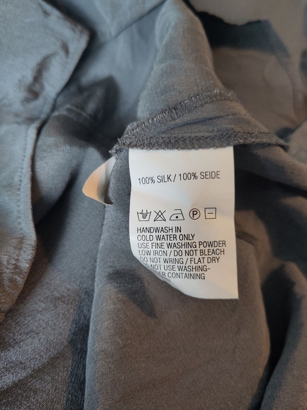 Repeat Vestiti: graues Kleid aus Seide von Repeat – Usato da Zürich venduto da ili_jzy7 6