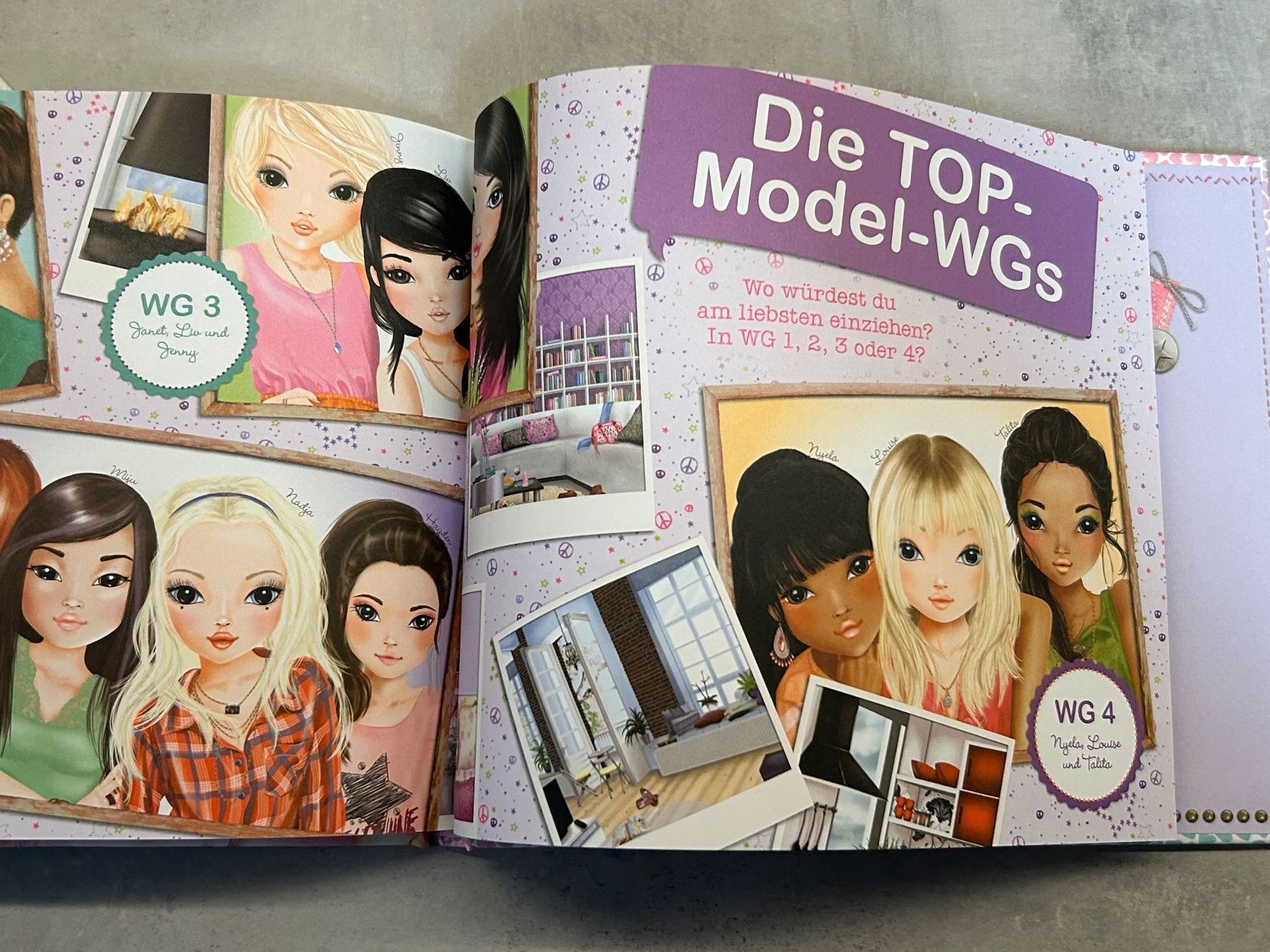 Libri: Top Model Freundebuch - Das ideale Geschenk! – Nuovo (secondo la descrizione) da Oberkulm venduto da angela_05 7