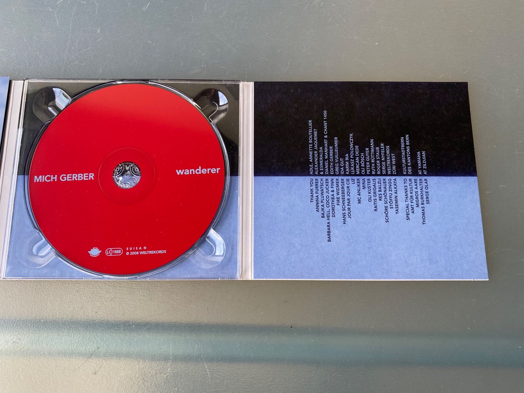 CDs: Mich Gerber - Wanderer ink. org. Unterschrift – Gebraucht aus Oberried Brienz von Chyara 4