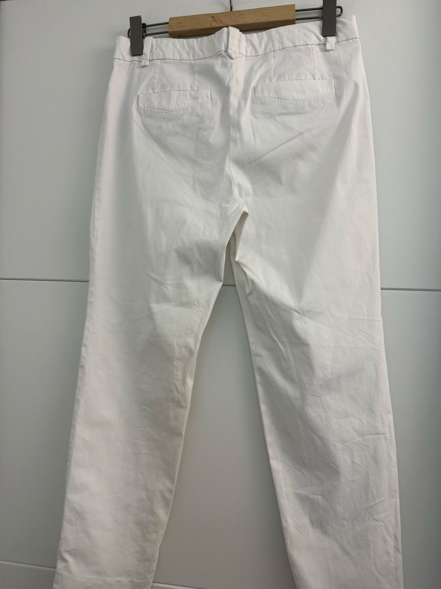 Marc Cain Pantaloni: Marccain Hose, Gr. 38, Weiss, Sommer-Look – Usato da Mettmenstetten venduto da _4_YOU_ 1