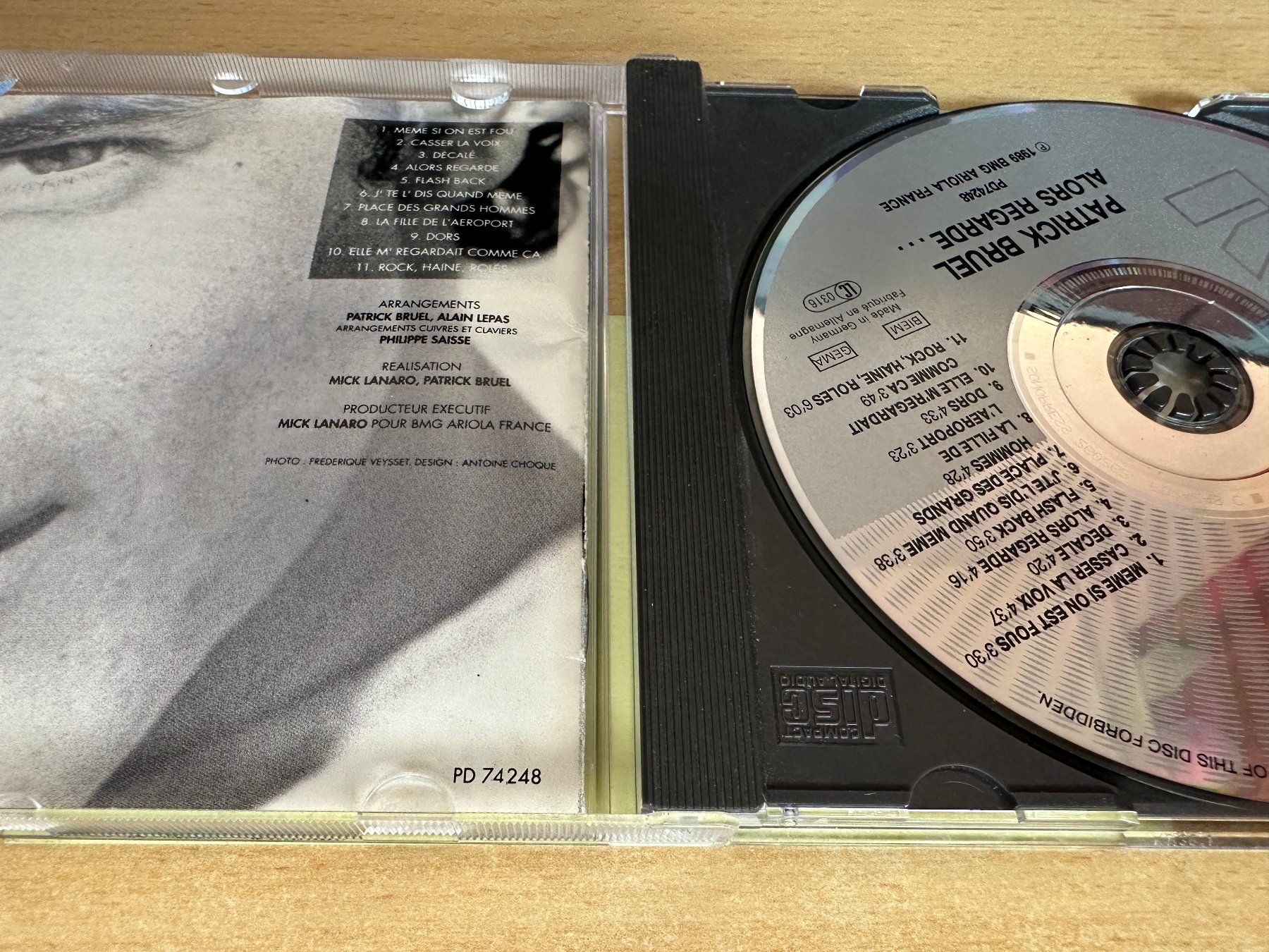 CDs: Patrick Bruel – Alors Regarde – Gebraucht aus Rikon im Tösstal von Alpenmutz 2