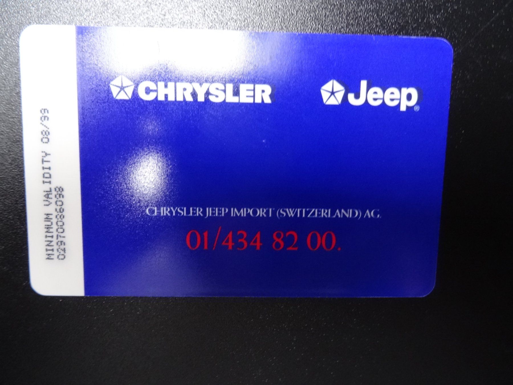 Telefon- & Taxkarten: P-Taxcard 5.-- CHRYSLER Viper GTS Coupé – Gebraucht aus Lupfig von Jolly63 1