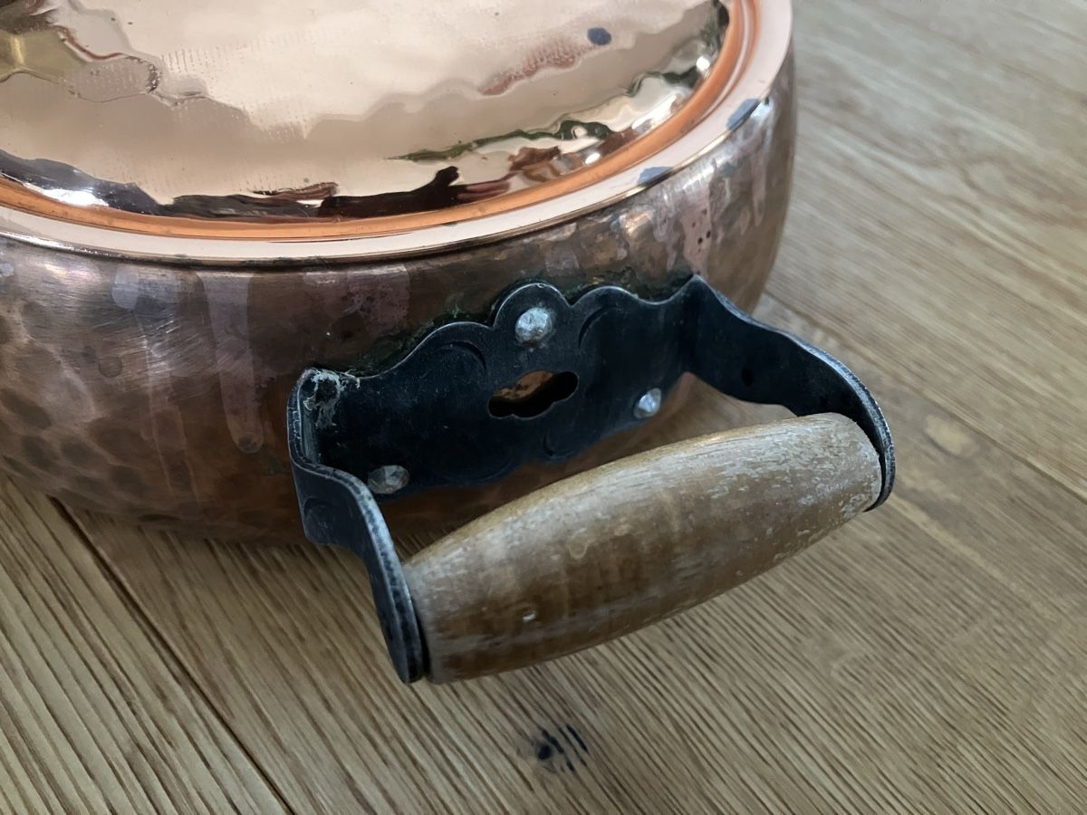 Padelle: Kupferpfanne mit Deckel – Usato da Willisau venduto da son_lq7g 2