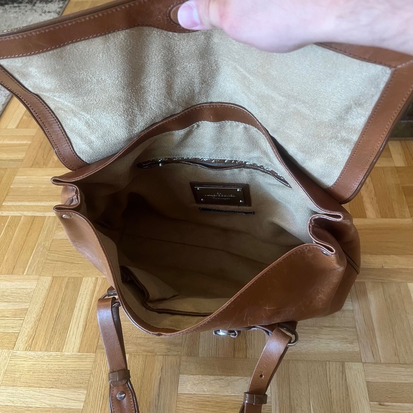 Malene Birger Borse da donna: by MALENE BRIGER echt Leder Handtasche – Usato da St. Gallen venduto da mania03 6