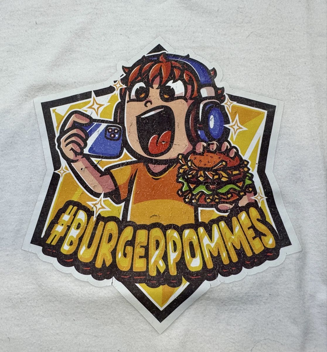 Hemden, T-Shirts & Polos: Bürger Pommes Tshirt – Gebraucht aus Giffers von cam_mb92 1