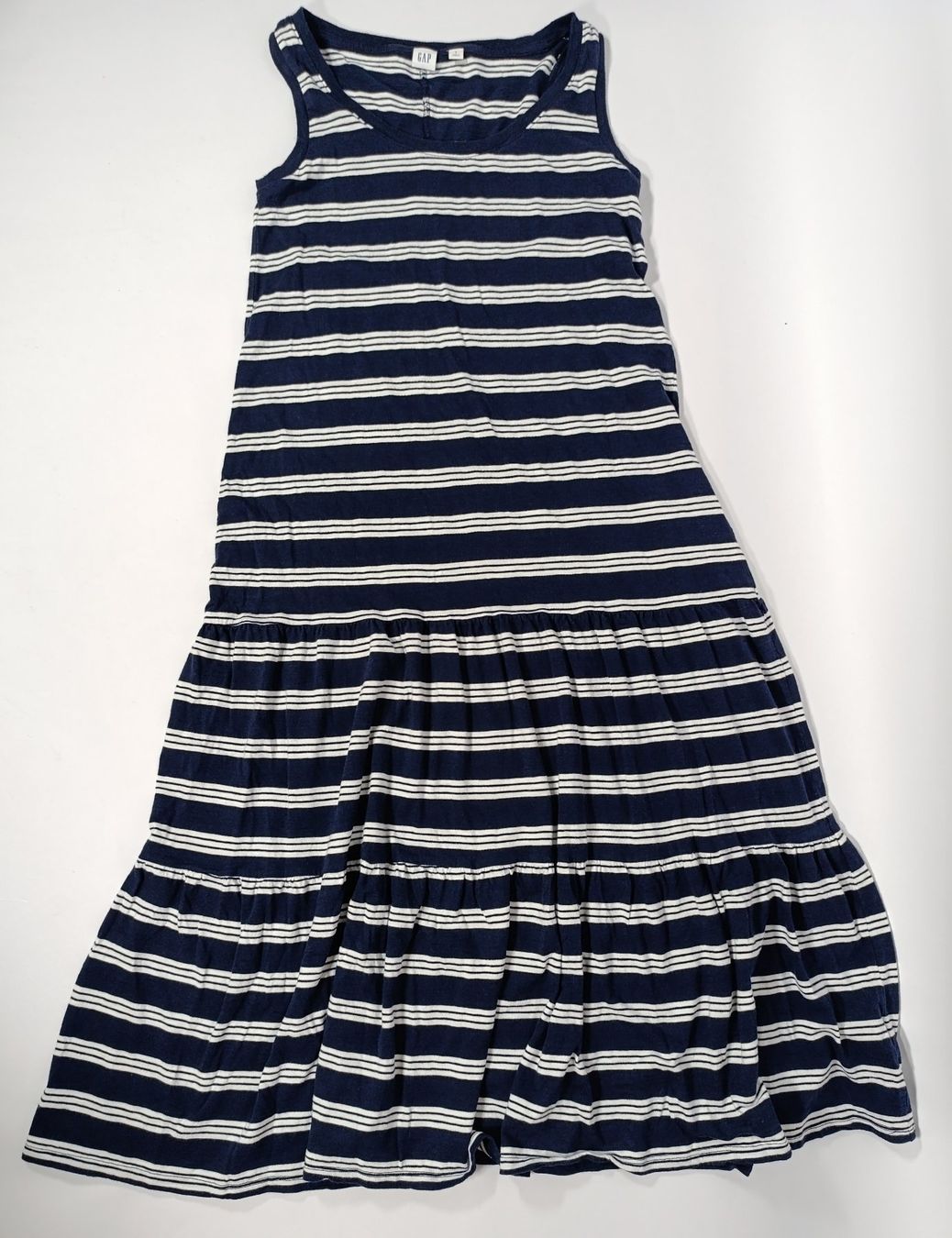 Gap Vestiti: GAP robe longue bleue lignée blanche taille S – Usato da Thielle venduto da Plusvalue_Neuchatel