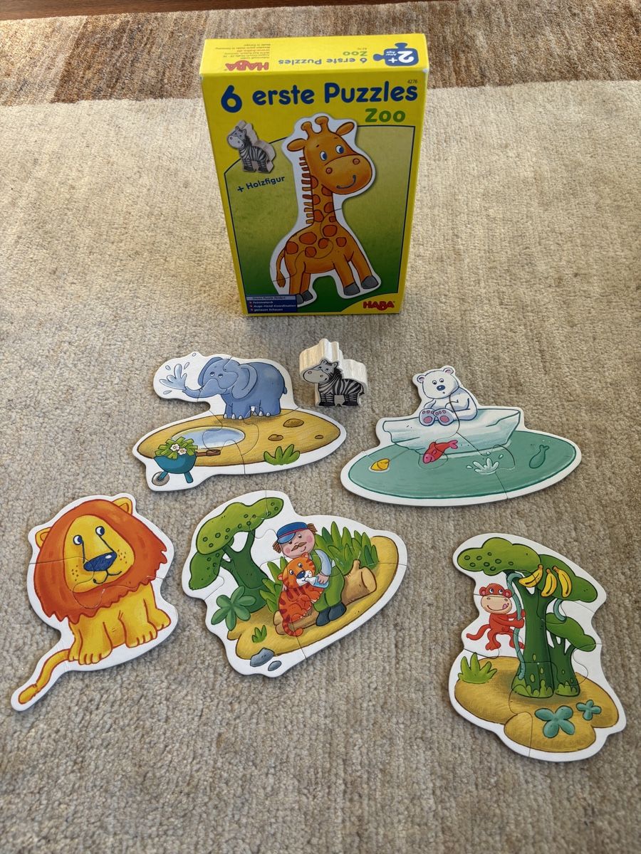 Haba Puzzle: Haba 6 erste Puzzles Zoo – Usato da Unterohringen venduto da eli_j2q2 2