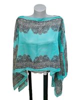 Tunika / Strandkleid / Poncho One Size Paisley