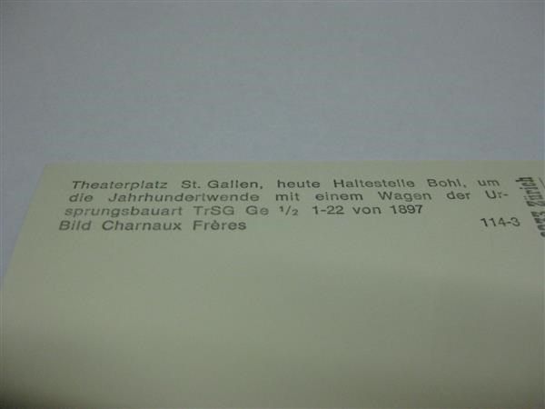 Cartoline postali: AK St. Gallen Theaterplatz mit Tram – Nuovo (secondo la descrizione) da Malters venduto da Marosko 1