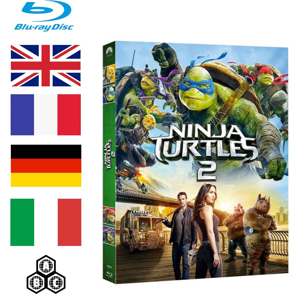 Tutti i DVDs: Ninja Turtles 2 (2016) - Blu-ray – Usato da Semsales venduto da __Florian__