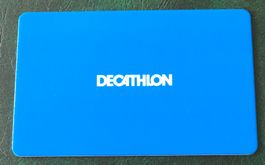 Decathlon Geschenkkarten  ohne Guthaben und für Sammler 