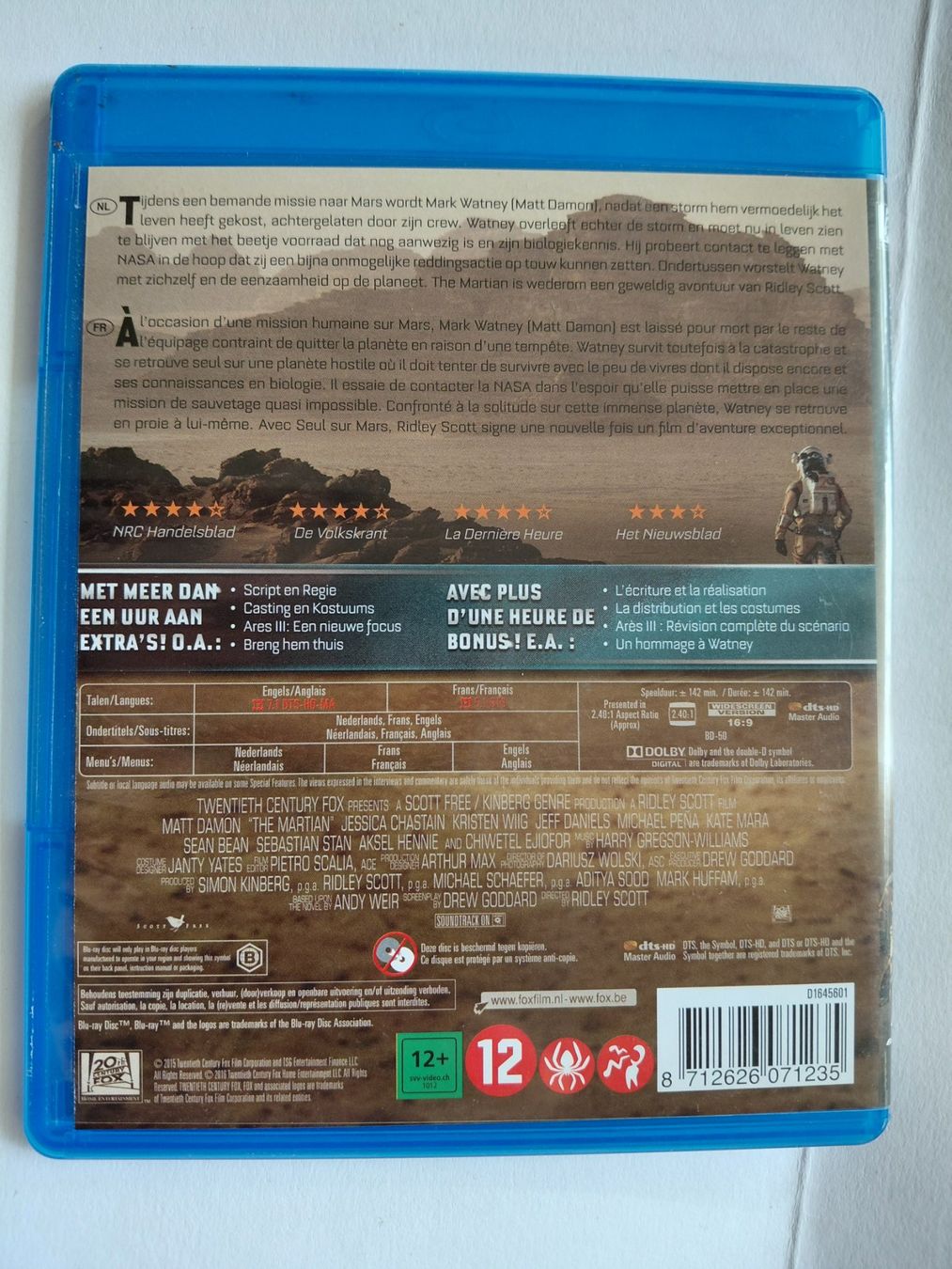 Tutti i DVDs: SEUL SUR MARS – Usato da Denges venduto da Hellboy10 1