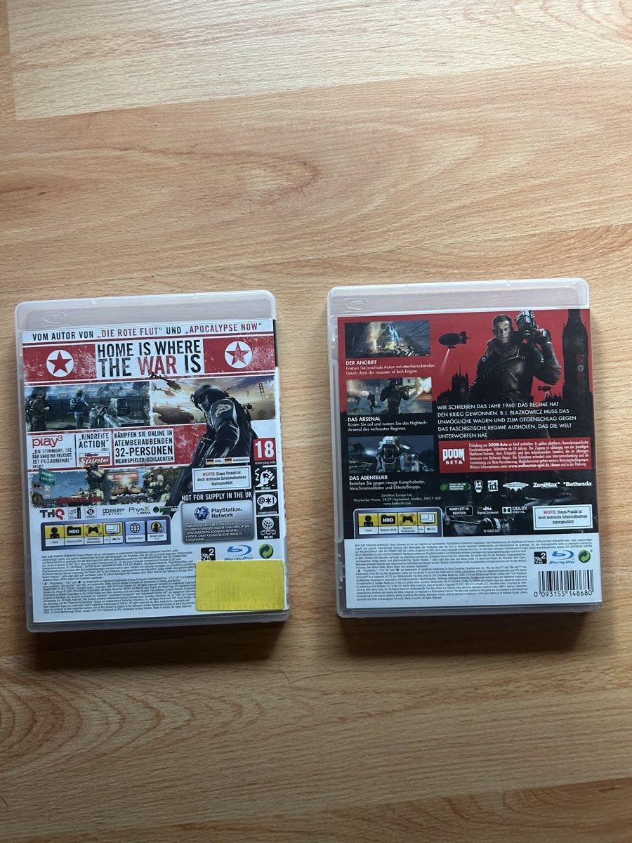 Sony Giochi: PS3 Games : Homefront, Wolfenstein Doom – Usato da Schötz venduto da lor_z95g 2
