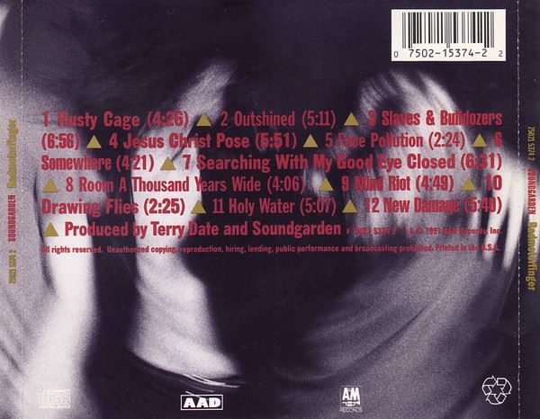 CDs: Soundgarden – Badmotorfinger – Gebraucht aus St.Gallen von jalamusic 1