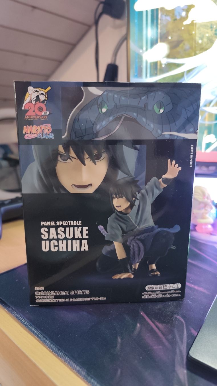 Bandai Statuette: Naruto Shippuden Figur: Sasuke Uchiha – Nuovo e nell'imballaggio originale da Kirchleerau venduto da Laura0501 1