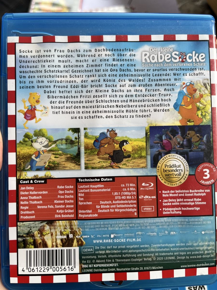 Tutti i DVDs: Diverse Kinder Filme – Usato da Luzern venduto da kre_xg5t 1