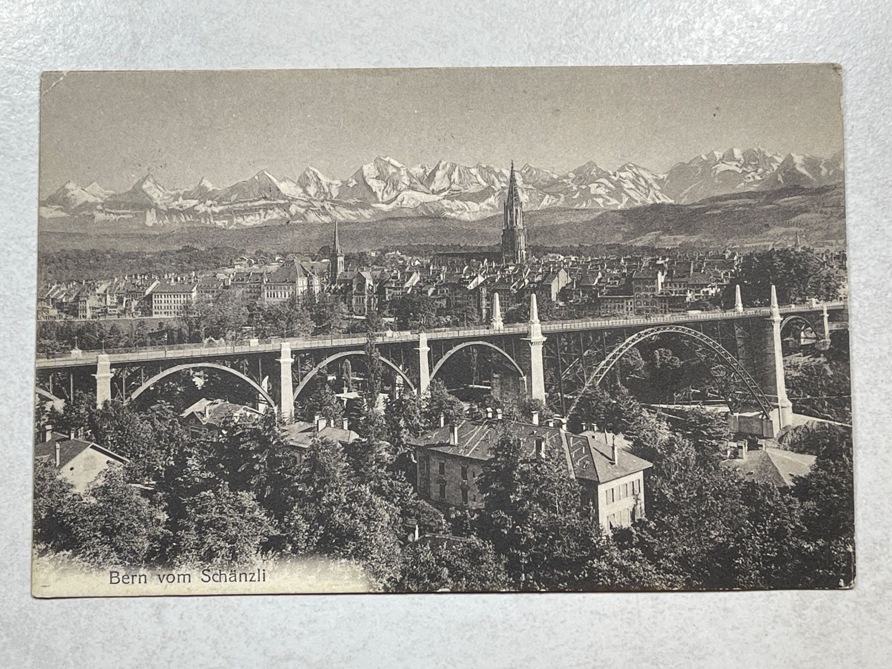 Ansichtskarten: Bern, alte Ansichtskarte, 1913/14 – Gebraucht aus Strengelbach von Aschatan5