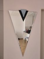 Rare 1980s Postmodern "Iceberg" Wall Mirror by ESPE