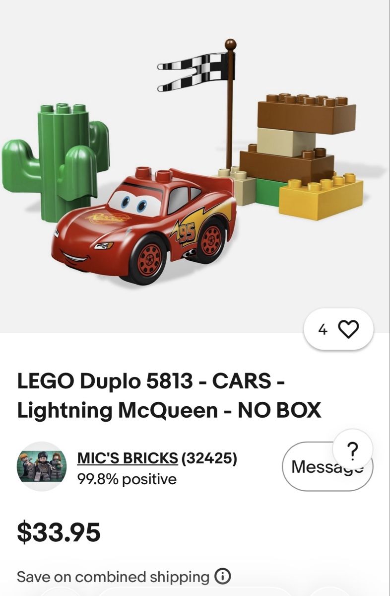 Lego Spielzeuge: 2 Duplo Sets Disney Cars – Gebraucht aus Jonschwil von Theswissmiss 3
