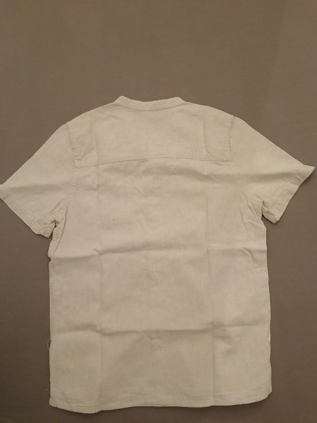 Hemden, T-Shirts & Polos: C&A Premium Leinenhemd kurzarm beige Grösse 152 – Gebraucht aus Rapperswil SG von bea_rn62 1