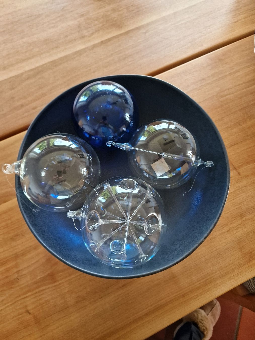 Tutte le decorazioni: Dekoglaskugeln Glas 4 Stk. Handmade – Usato da Eglisau venduto da mmkristall 6