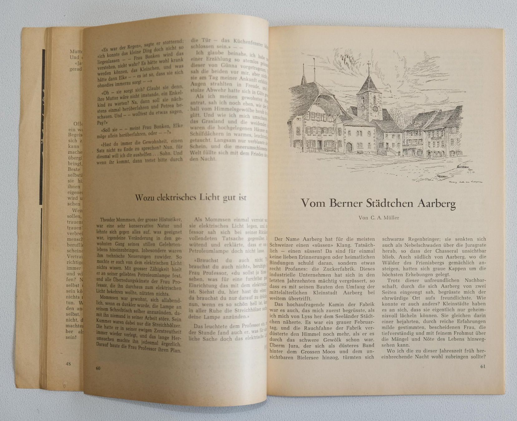 Revues & Magazines: Schweizerischer Blindenfreund Kalender 1956 – D'occasion à Zürich par Melody2000 3
