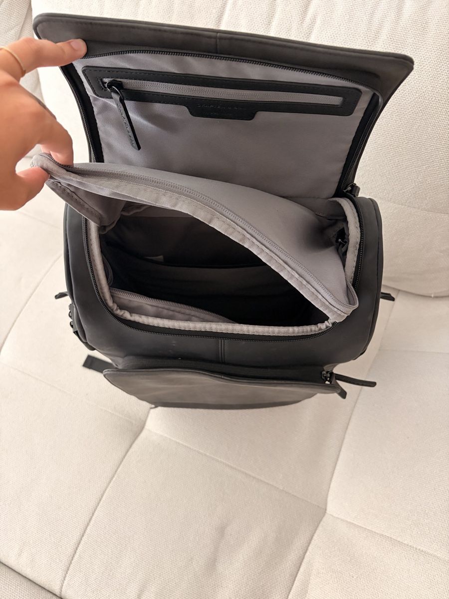 Kapten & Son Zaini: Kapten & Son Bali Medium Rucksack All Black – Usato da Zürich venduto da badaha 5