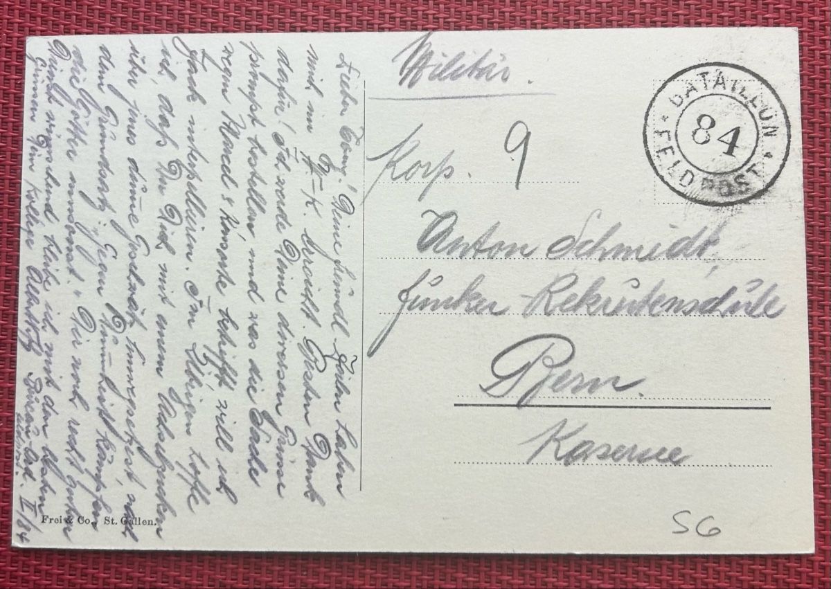 Cartoline postali: Fotokarte Bütschwil SG – Usato da Horw venduto da Tellbub 1