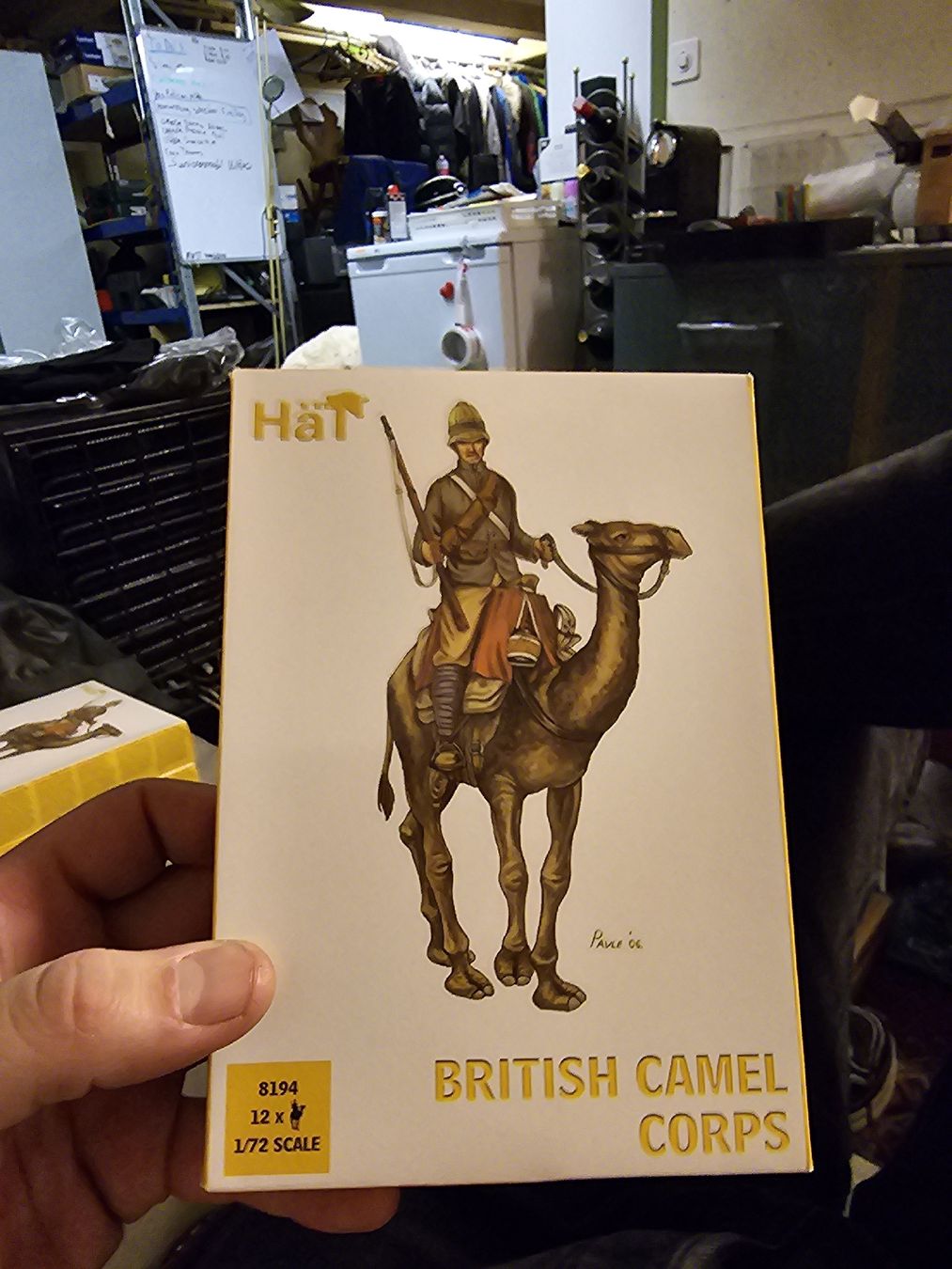Statuette: Hät 8194 Britisches Kamelkorps, 1/72 (x) – Nuovo e nell'imballaggio originale da Rorschach venduto da TimelessTrading