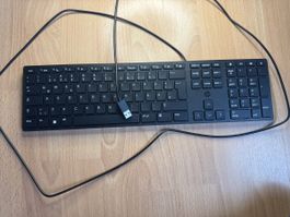 HP 320K Kabelgebundene Tastatur – QWERTZ (Deutsch) – Wie neu