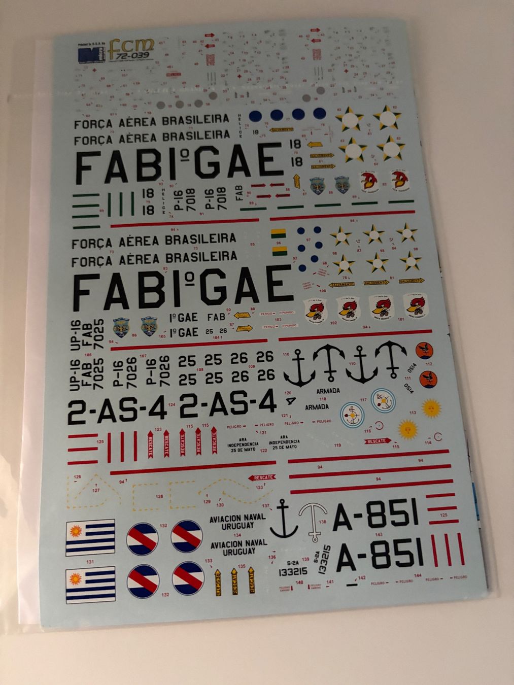 Modellbausätze & Standmodelle: 1/72 LATIN AMERICAN S-2A TRACKER DECALS – Gebraucht aus MÜHLEDORF/SO von tru_wsv8 1